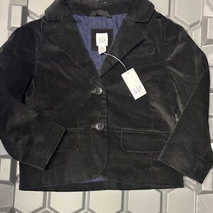 GAP baby gap Elegant Black Velvet Blazer 3T